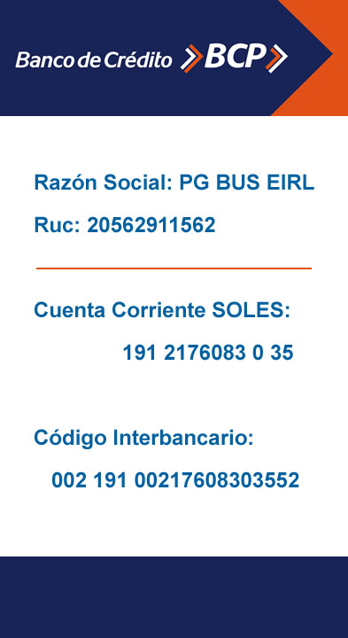 Metodo de pago Bcp